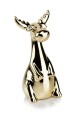  Figurka w kształcie renifera 8x4cm-15cm , Christmas, 02.581.14, kolor złoty (lustrzany) - 1
