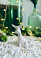  Figurka w kształcie renifera 9x7cm-13cm , Christmas, 02.544.15, kolor biały - 4