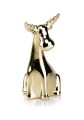  Figurka w kształcie renifera 9x7cm-13cm , Christmas, 02.582.15, kolor złoty (lustrzany) - 1