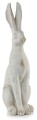   Liebre Felippe    figurka dekoracyjna   , Dekoracje, 940.034.70, kolor postarzana biel z szaro-beżowymi przetarciami - 1