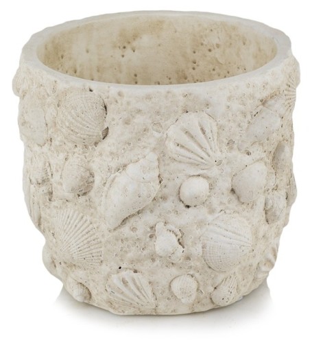   Vieira   osłonka doniczkowa  , Domowe ogrody, 940.040.15, kolor przecierana biel