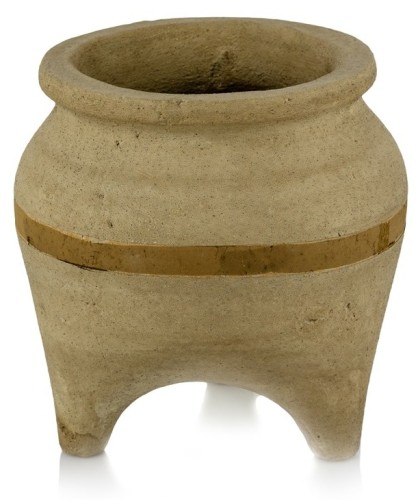   Arcaico   osłonka doniczkowa  , Domowe ogrody, 930.045.18, kolor piaskowy z brązem