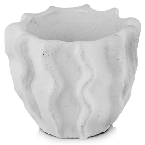   Siroco   osłonka doniczkowa  , Domowe ogrody, 930.049.14, kolor biel