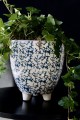   Amena   osłonka doniczkowa  , Domowe ogrody, 928.007.14, kolor kremowy z niebieskim - 5