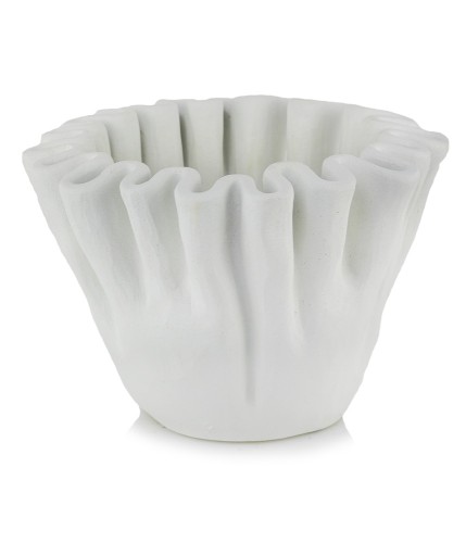   Enredo   osłonka doniczkowa  , Domowe ogrody, 930.046.24, kolor biel