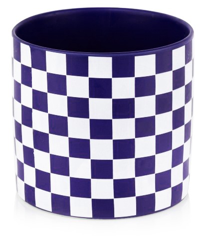    Casailla cobalto    osłonka doniczkowa  , Domowe ogrody, 935.003.13, kolor kobalt z bielą