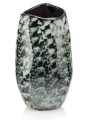   Calina vaso    wazon   18*18cm/h32 , Dekoracje, 928.012.32, kolor czerń z szarością, kremowym i delikatnym turkusem - 1