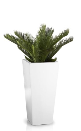  Donica z włókna szklanego , Fiberglass, 95.007.58, kolor biały