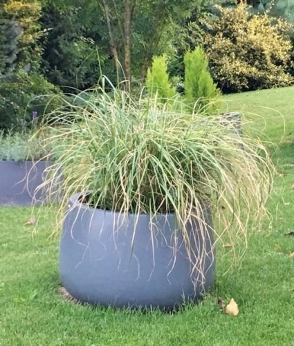  Donica z włókna szklanego , Fiberglass, 95.023.34, kolor grafitowy